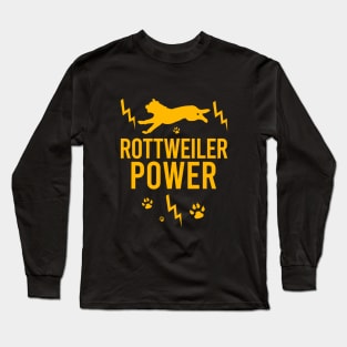 Rottweiler power Long Sleeve T-Shirt